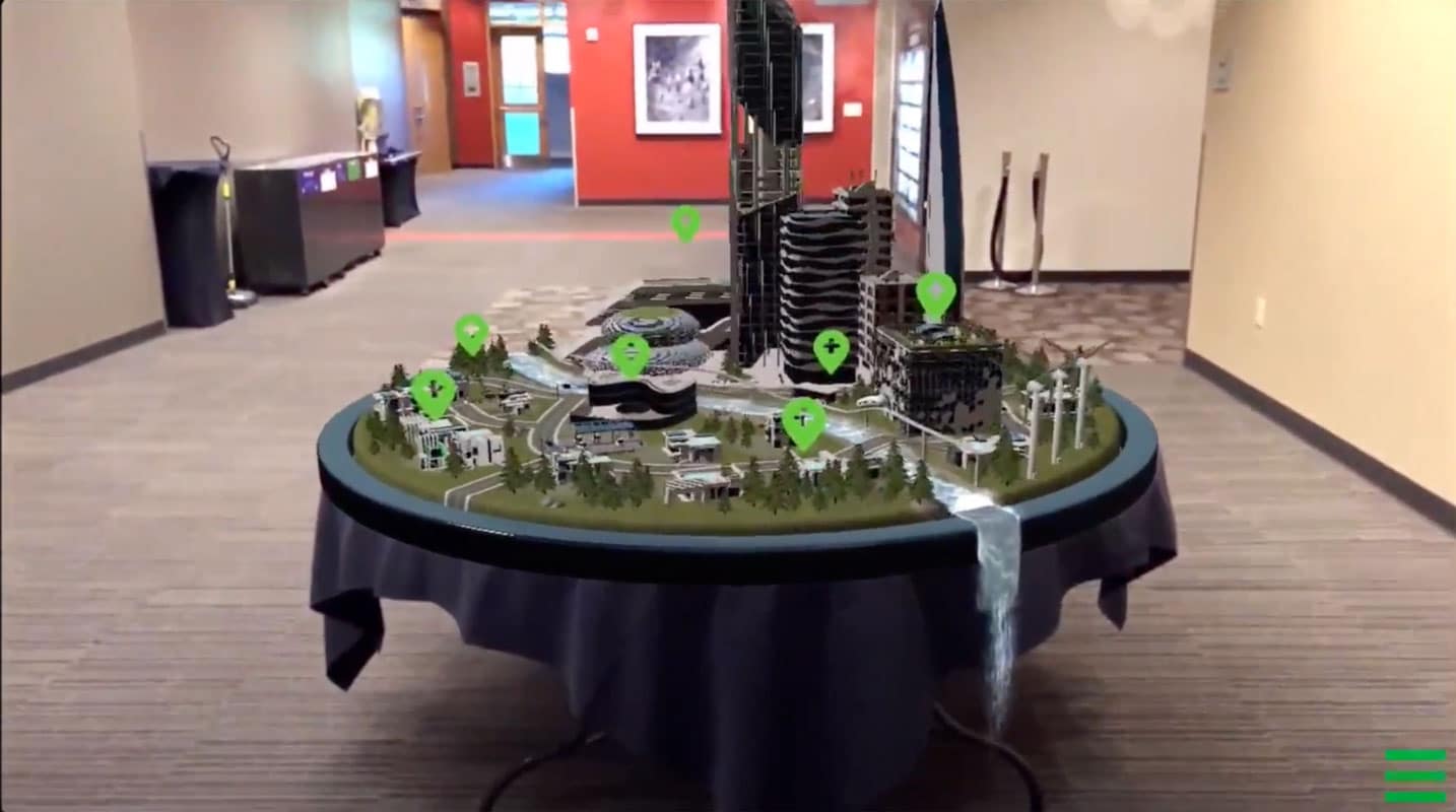 Future City in Augmented Reality