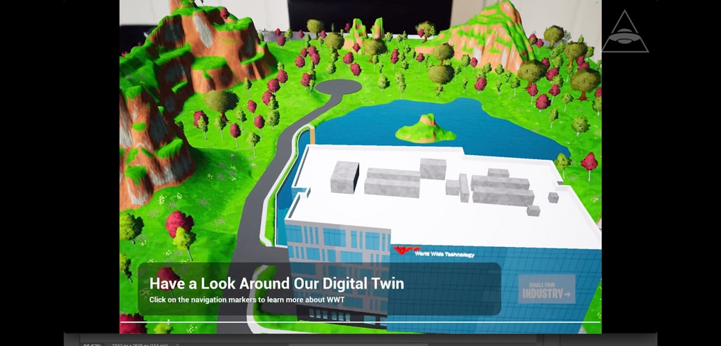 World Wide Technologies Headquarters Digital Twin